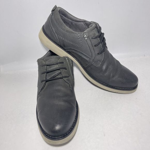 Steve Madden Men Other - Steve Madden Undid Men's Dress Shoes Size 8.5 Leather Grey